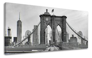 Obraz na stěnu Panoráma MĚSTO / NEW YORK (moderní obrazy na plátně)