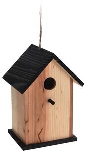 Ptačí budka Bird house hnědá, 15,5 x 13 x 22 cm