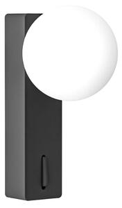 Open Design OR85570 - Nástěnné svítidlo BOLETTA 1xG9/8W/230V černá