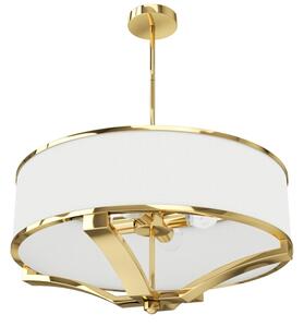 Open Design OR84825 - Lustr na tyči GERDO 4xE27/12W/230V zlatá/bílá