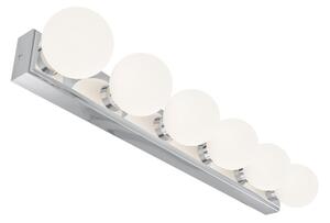 Open Design OR85693 - Nástěnné svítidlo MERINO 6xG9/8W/230V 61 cm IP44 l. chrom