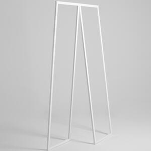 Nordic Design Bílý kovový věšák Rasmus 173 x 100 cm