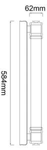 Open Design OR85273 - LED Osvětlení zrcadla OMI LED/13W/230V 58 cm IP44 černá