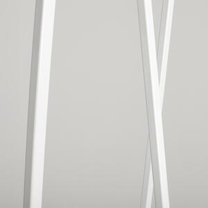 Nordic Design Bílý kovový stojací věšák Yako 173 x 50 cm