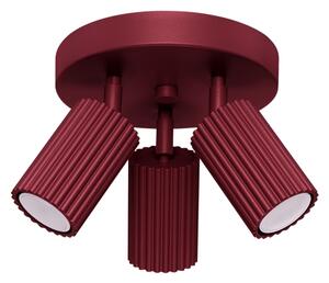 Brilagi - LED Bodové svítidlo CRESTO 3xGU10/10W/230V burgundy