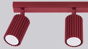 Brilagi - LED Bodové svítidlo CRESTO 3xGU10/10W/230V burgundy