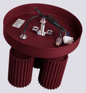 Brilagi - LED Bodové svítidlo CRESTO 3xGU10/10W/230V burgundy