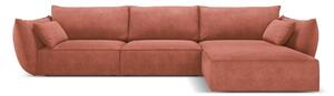 Červená rohová pohovka (pravý roh) Vanda – Mazzini Sofas