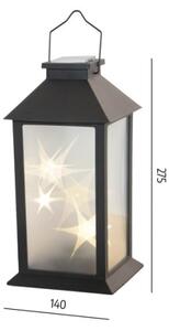 LED Solární závěsné svítidlo CANDELIO STAR LED/1xAA 2700K IP44 200 mAh