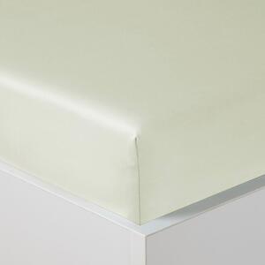Luxusní saténové prostěradlo Tencel™ – slonová kost: 90x200cm