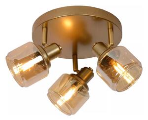 Lucide 77979/13/02 - Bodové svítidlo BJORN 3xE14/40W/230V zlatá