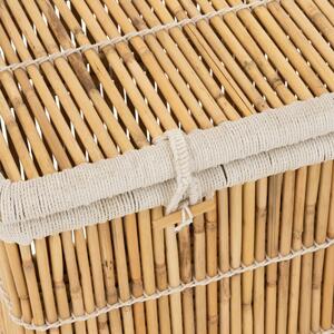Set dvou bambusových úložných košů J-line Ray 100x40/ 75x28 cm