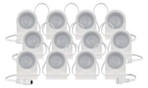 LED RGBIC+CCT Dekorační řetěz GoSmart 12xLED/7W/230V 255 cm Wi-Fi Tuya