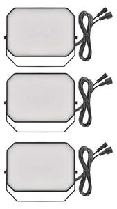 SADA 3x LED RGBIC Stm. ven. reflektor LED/14W/230V 3000-6500K IP65 Wi-Fi Tuya