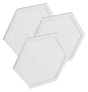 Rozš. sada 3x RGBIC Stmívatelný panel LED/1,8W/230V Wi-Fi Tuya