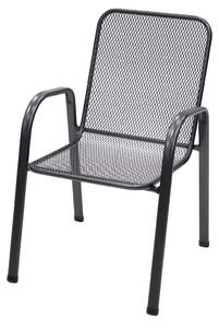 Kovová židle (křeslo) Sága nízká