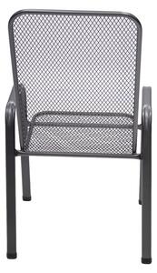Kovová židle (křeslo) Sága vysoká