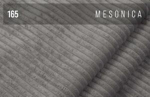 Šedá manšestrová dvoumístná pohovka MESONICA Fluvio 205 cm