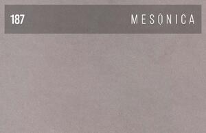 Světle šedá látková dvoumístná pohovka MESONICA Fluvio 205 cm