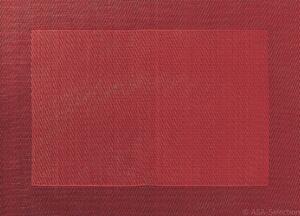 Prostírání Asa Combi, tmavě červená - Sada 6 ks