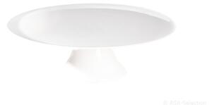 Podnos na dort Grande, 22 cm, bílý lesklý