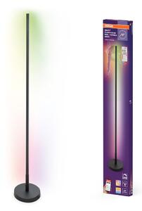 Černá stojací lampa 14 W Laditelná bílá