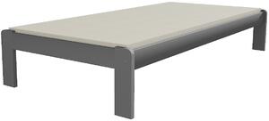 Jednolůžková postel VMK004A (Barva dřeva: bezbarvý lak, Rozměr: 100 x 200 cm)