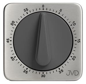 JVD Stříbrná kuchyňská mechanická minutka JVD DM79.2
