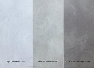 Rigidní vinylová podlaha Afirmax BiClick - Sendai Concrete 41502