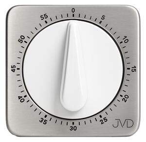 JVD Stříbrná kuchyňská mechanická minutka JVD DM79.1