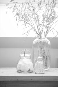 Holmegaard Skleněná váza Primula Clear - 25 cm HGD109