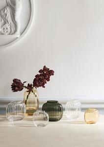 Holmegaard Skleněný svícen na čajovou svíčku Primula - Clear HGD107