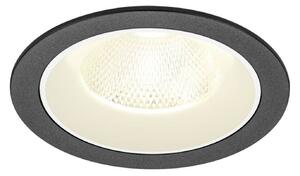 BIG WHITE SLV NUMINOS L Stropní vestavné svítidlo, 4000 K, 20°, IP20, kulaté, černá / bílá 1009793