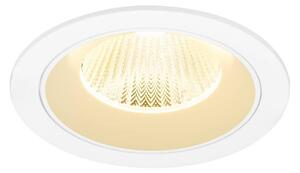 BIG WHITE SLV NUMINOS L Stropní vestavné svítidlo, 3000 K, 40°, IP20, kulaté, bílá 1009787