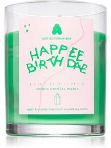 Not So Funny Any Crystal Candle Hapee Birthdae svíčka s krystalem 220 g