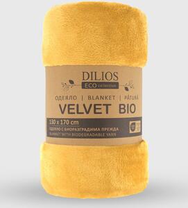 Dilios Velvet BIO deka Barva: grey - šedá, Rozměr: 130 x 170 cm