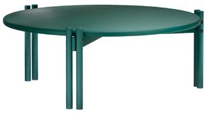 Zelený dřevěný konferenční stolek Karup Design Sticks 80 cm