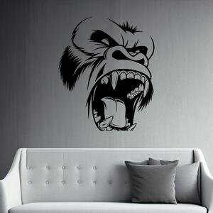 Živá Zeď Samolepka King Kong Barva: černá