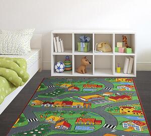 Dětský kusový koberec Little Village 90 - 100 x 165 cm