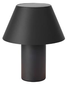 Markslöjd LED solární stolní lampa Vivo, černá, IP44, výška 30 cm, stmívatelné., stmívatelný, Černá, kov, Skandinávský