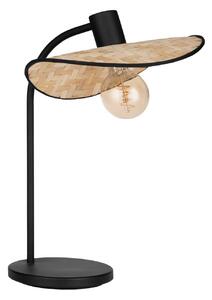 EGLO Stolní lampa Marywell, přírodní bambus, výška 47 cm, E27, Světlé dřevo, Obývací pokoj / jídelna, Bambus
