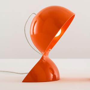 Artemide 1466070A Dalú Orange, oranžová designová stolní lampa, 1x28W, výška: 26 cm