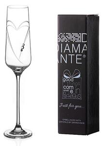 Diamante JFY Hearts flute 190 ml