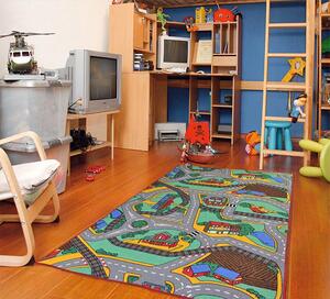 Dětský kusový koberec Play Time - 100 x 165 cm