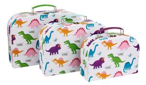 Kufříky Dinosaurus, sada 3 ks