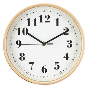 NÁSTĚNNÉ HODINY světle hnědá 25 cm Ambia Home - Nástěnné hodiny
