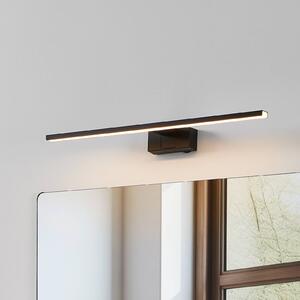 EGLO LED nástěnné světlo Conettilla, černé, šířka 60 cm, IP44,, Černá, Koupelna, Hliník, Moderní