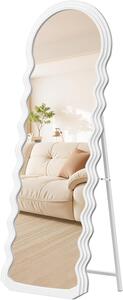 SONGMICS Volně stojící zrcadlo Standy 160 cm bílé