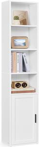 SONGMICS Knihovna Vasagle Furla 31,8 cm bílá