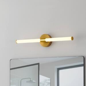 EGLO LED nástěnné světlo Ramola, mosazná barva, šířka 60 cm, IP44,, Mosaz / zlato, Koupelna, kov, Moderní